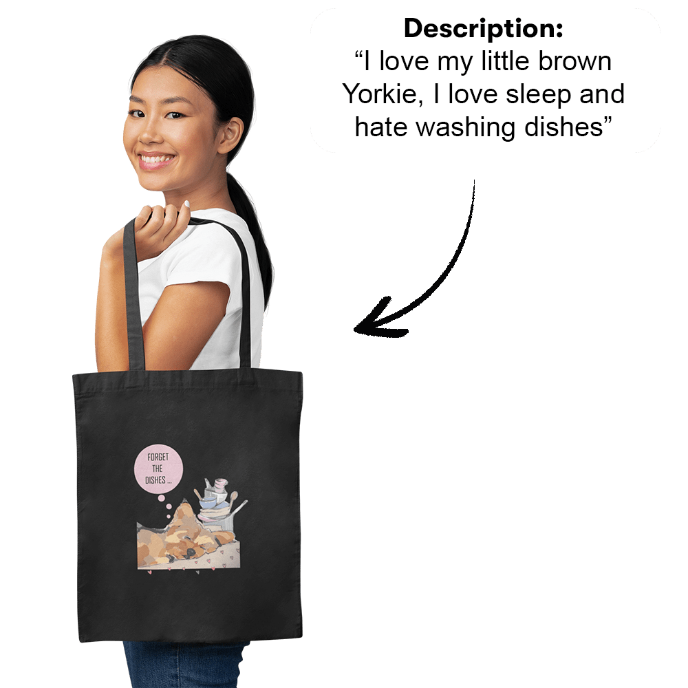 PromptTote™ - Custom Unisex Tote Bag