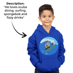 PromptKidsHoodie™ - Kids Custom Unisex Hoodie