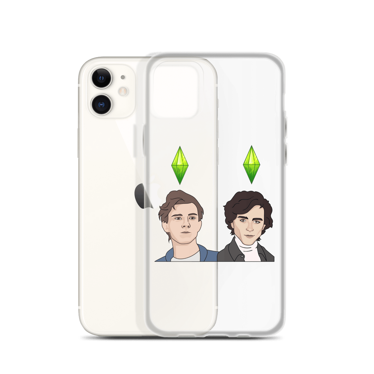 PromptCase™ - Custom Clear iPhone Case