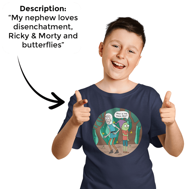 PromptKidsTee™ - Kids Custom Unisex T-shirt