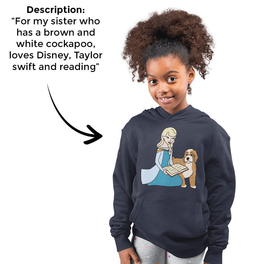 PromptKidsHoodie™ - Kids Custom Unisex Hoodie