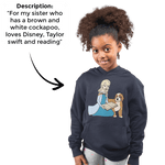 PromptKidsHoodie™ - Kids Custom Unisex Hoodie