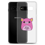 PromptCase™ - Custom Clear Samsung Case