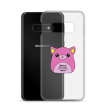 PromptCase™ - Custom Clear Samsung Case