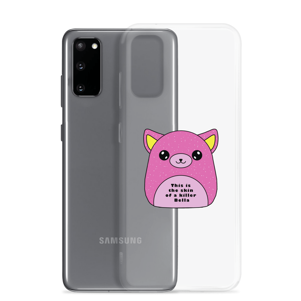 PromptCase™ - Custom Clear Samsung Case