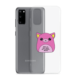 PromptCase™ - Custom Clear Samsung Case