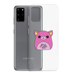 PromptCase™ - Custom Clear Samsung Case