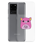 PromptCase™ - Custom Clear Samsung Case