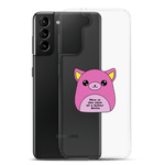 PromptCase™ - Custom Clear Samsung Case