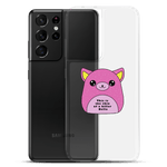 PromptCase™ - Custom Clear Samsung Case