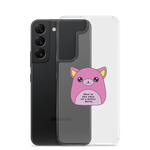 PromptCase™ - Custom Clear Samsung Case