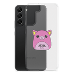 PromptCase™ - Custom Clear Samsung Case