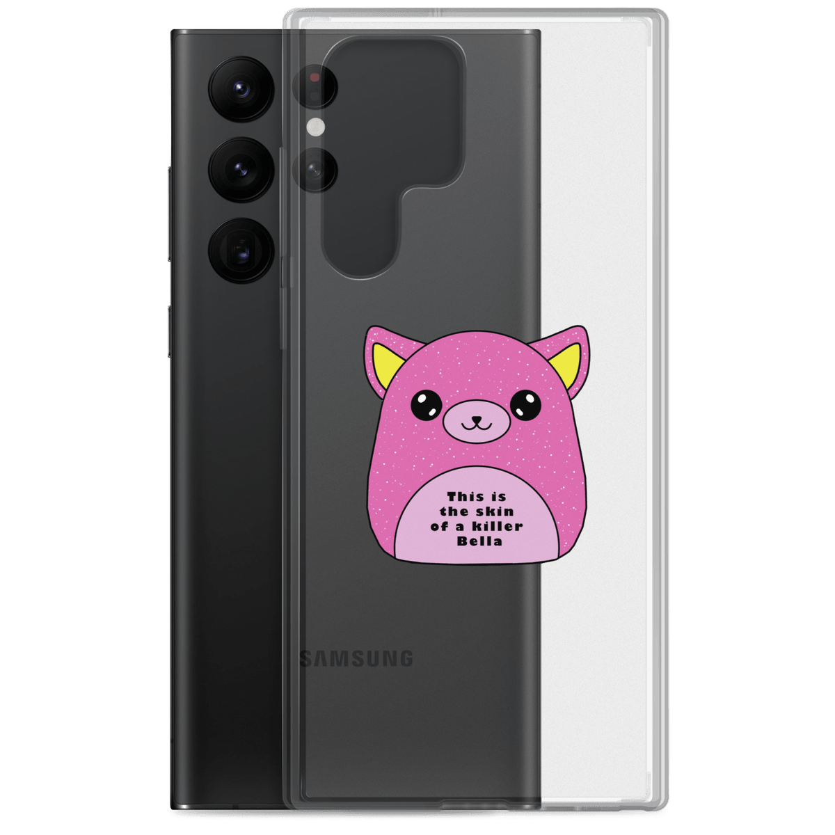PromptCase™ - Custom Clear Samsung Case