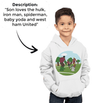 PromptKidsHoodie™ - Kids Custom Unisex Hoodie